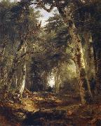 Asher Brown Durand In the woods oil painting artist